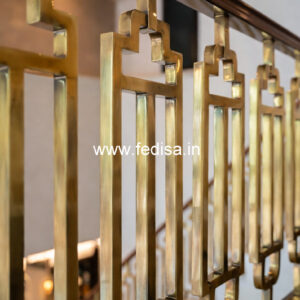 Stylish Home Exterior Designs With Railings No-19375