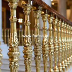 Modern Balcony Railings With Glass Panels For Luxury Homes No-19584