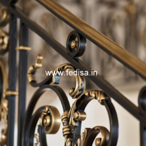 Modern Staircase Railing Designs For Small House Interior No-19589
