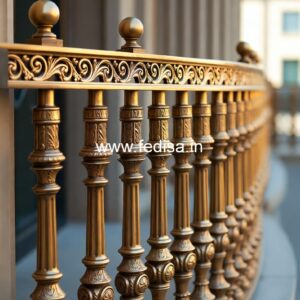 Indian Style Steel Railing No-23932