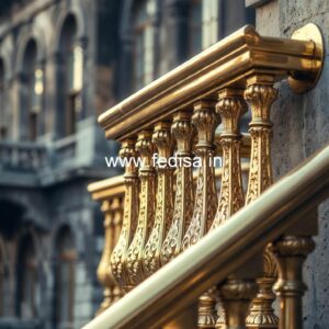 Modern Balcony Railing Design With Glass No-24020