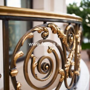 Creative Balcony Design With Railings No-24028