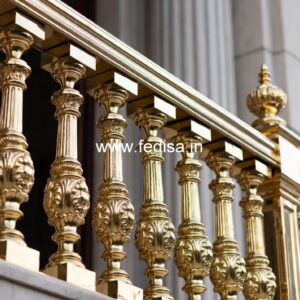 Modern Staircase Design With Stylish Railings No-24076