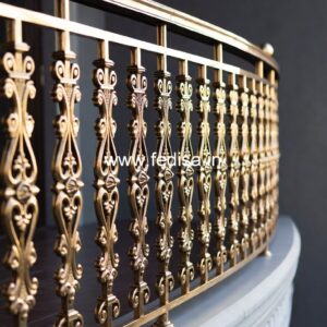 Best Home Railing Designs With Steel And Wood No-24091