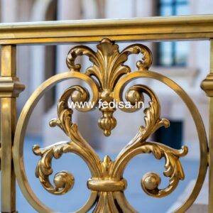 Modern Exterior Balcony Designs With Railings No-24110