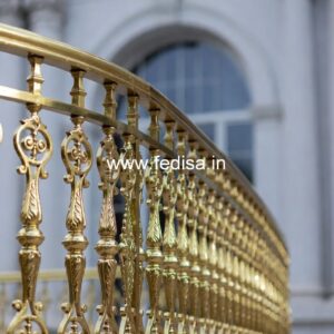 Stylish Steel Railing Design For Indian Homes No-24135