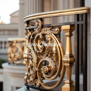 Modern Steel Railing Design India Homes No-24142