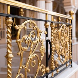 Indian House Front Balcony Railing Design No-24154
