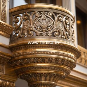 Modern Steel Balcony Railing Design India No-24157
