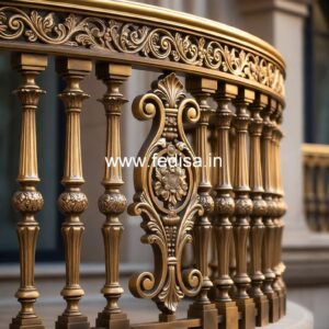 Ghar Exterior Ke Liye Stylish Railings No-24163