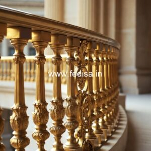 Best Balcony Design India With Steel Railings No-24194