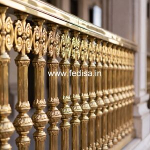 Ghar Exterior Balcony Design With Railings No-24221