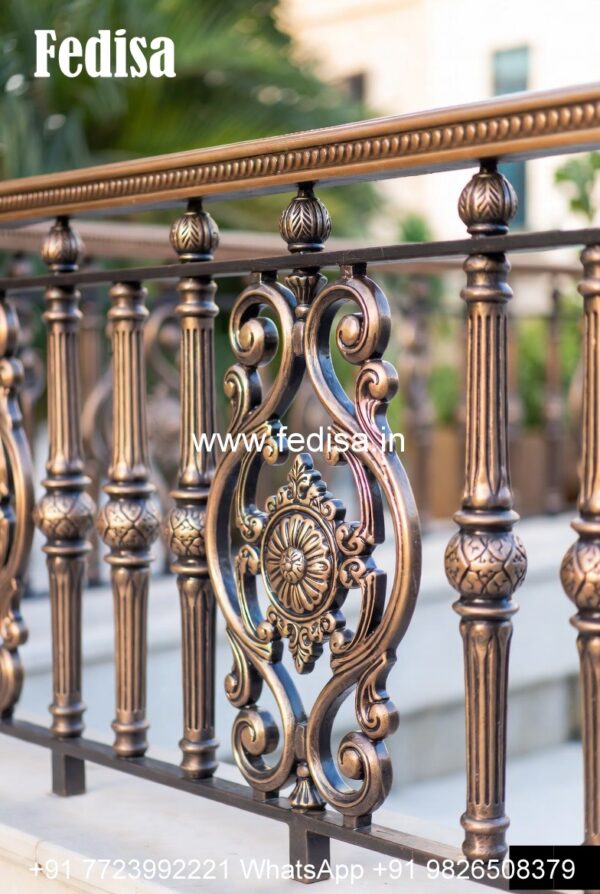 Single Railing Design Railing Designs Affordable Railing Design Ideas For Small Homes No-24248 - Fedisa