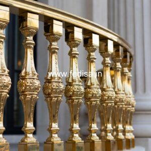 Latest Steel & Glass Railing Designs No-24258