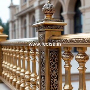 Modern Ghar Exterior Railings No-24361
