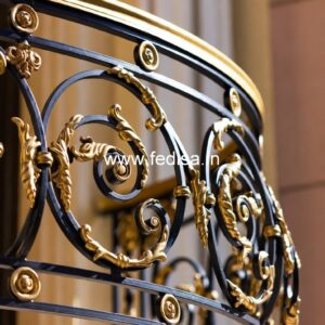 Creative Steel Railing Designs For Modern Homes No-24448