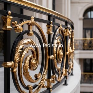 Latest Steel Balcony Railing Design Ideas India No-24608
