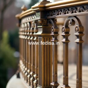 Modern Staircase Design With Stylish Railings India No-24622