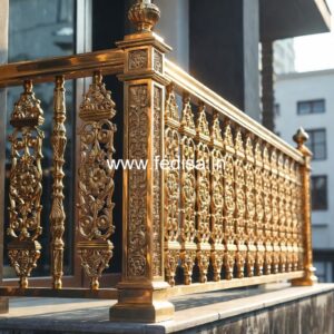 Stylish Steel Balcony Designs India No-24727