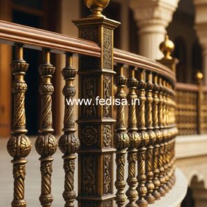 Stylish Balcony Design Ideas With Steel Railings No-24740