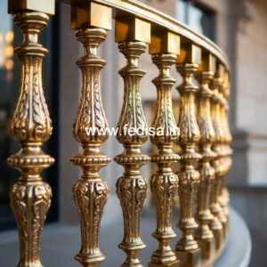 Elegant Balcony Design Ideas With Railings No-24784