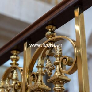 Stylish Exterior Railings For Indian Homes No-24790