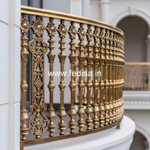 Stylish Balcony Decor With Railings No-24877