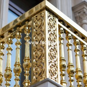 Elegant Staircase Railing Ideas For Home Decor No-24906