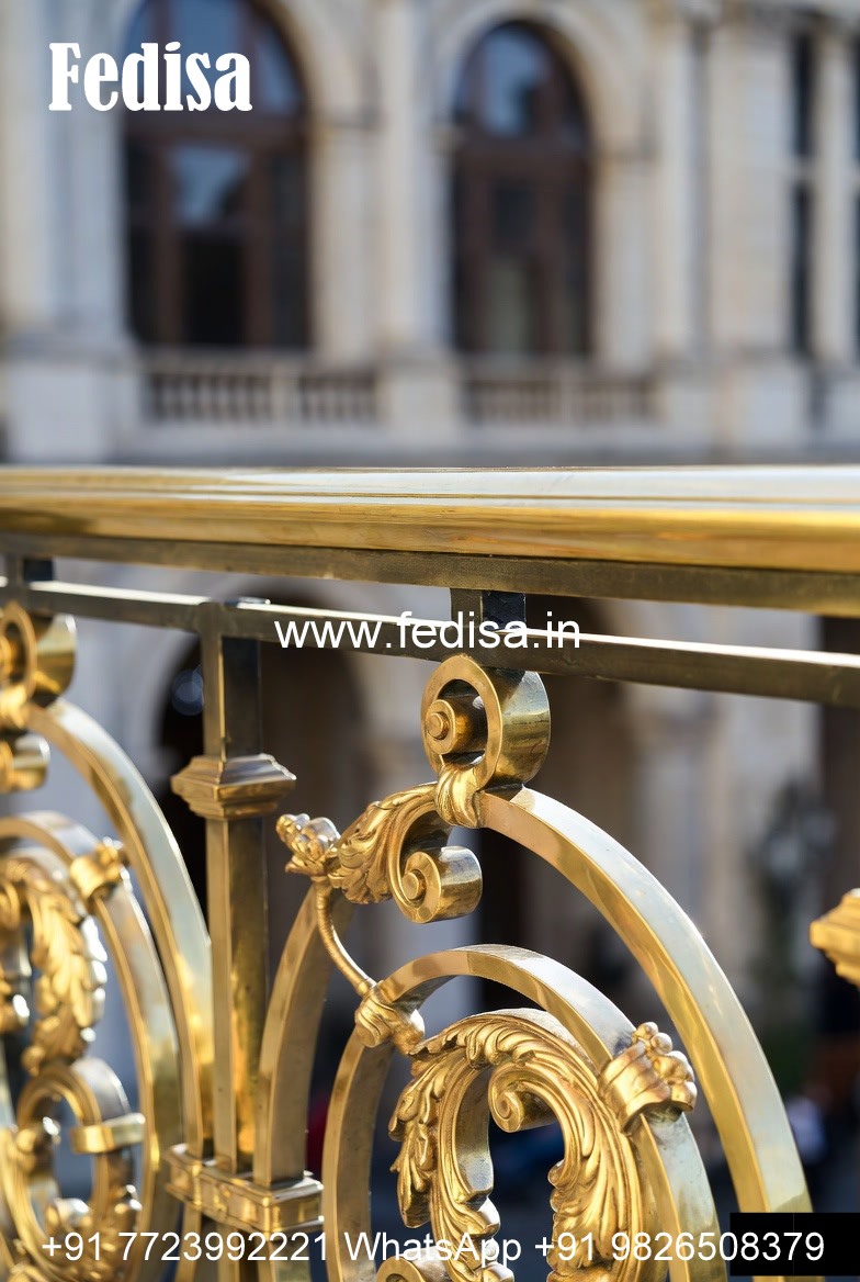 Elegant Exterior Balcony Railings For Homes No-24915