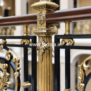 Modern Balcony Design With Stylish Steel Railings No-24927