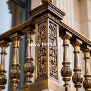Affordable Exterior Railing Ideas For Modern Homes No-24933