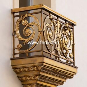 Elegant Staircase Railing Ideas For Interior Home Decor No-25044