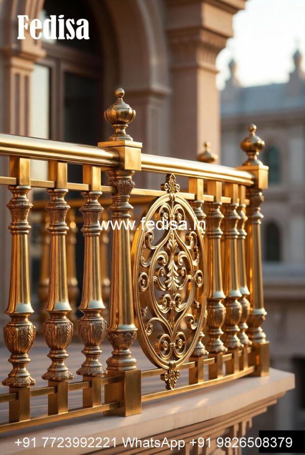 Isha Railing Indian House Balcony Railing No-25263 - Fedisa