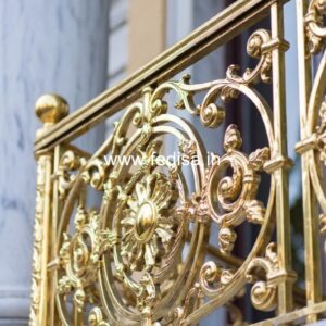 Modern Front Balcony Railing Designs No-25359