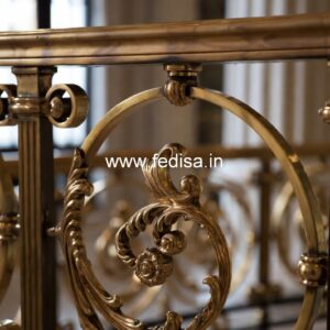 Stylish Balcony Railing Design With Glass And Steel No-25380