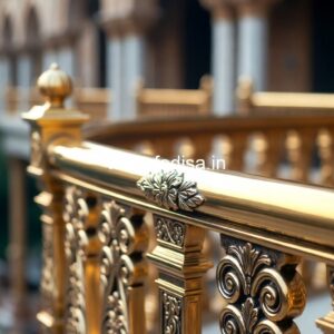 Modern Stair Railing Design With Steel No-25398
