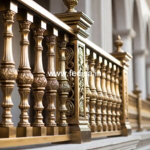 Stylish Exterior Staircase Railing Designs No-25437