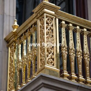 Modern Exterior Balcony Designs With Railings No-25443