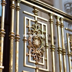 Stylish Steel Railing Design For Indian Homes No-25468
