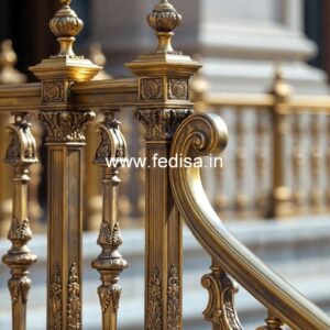 Modern Steel Balcony Railing Design India No-25490