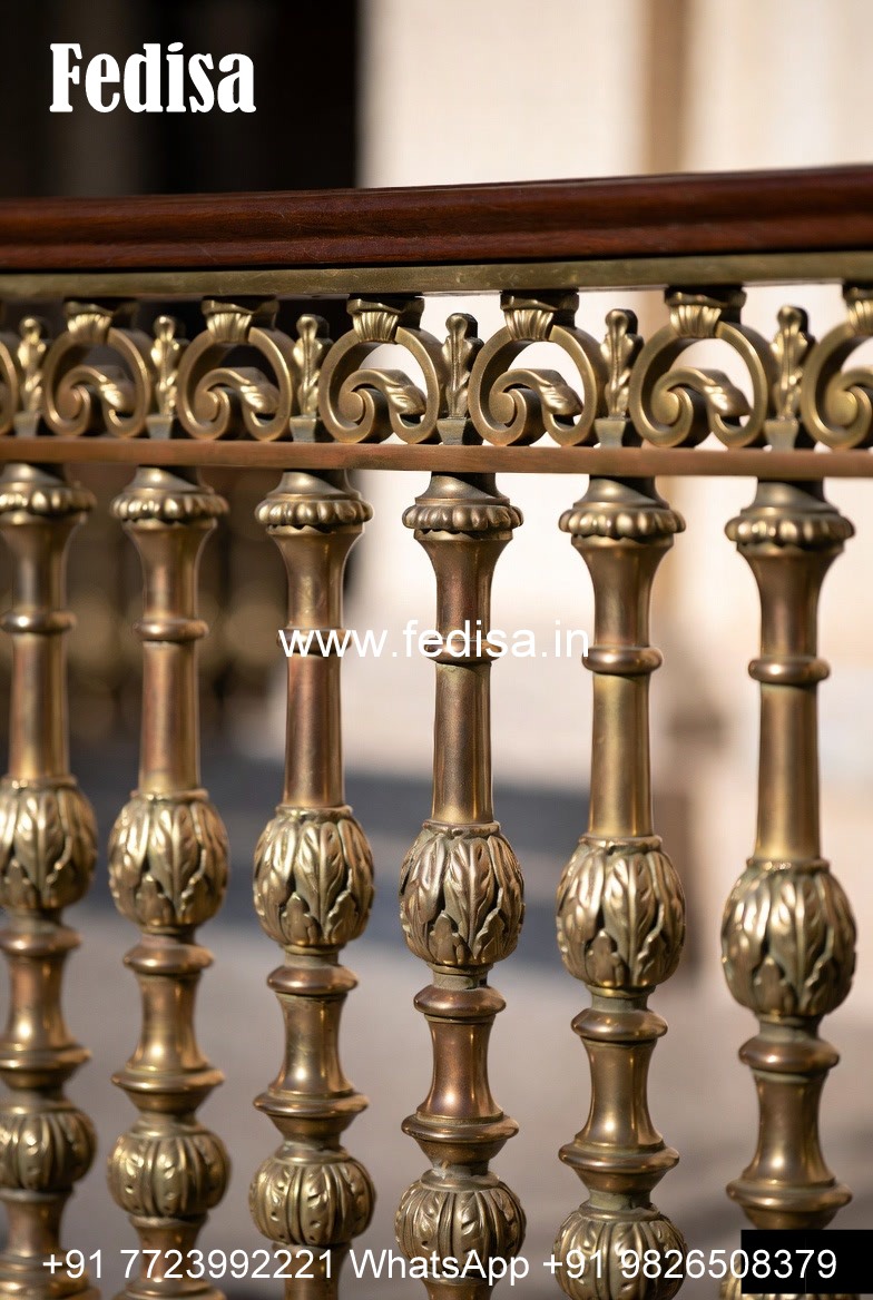 Stylish Exterior Railing Design India No-25521