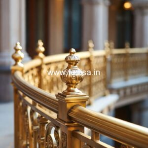 Ghar Balcony Design With Stylish Railings No-25550