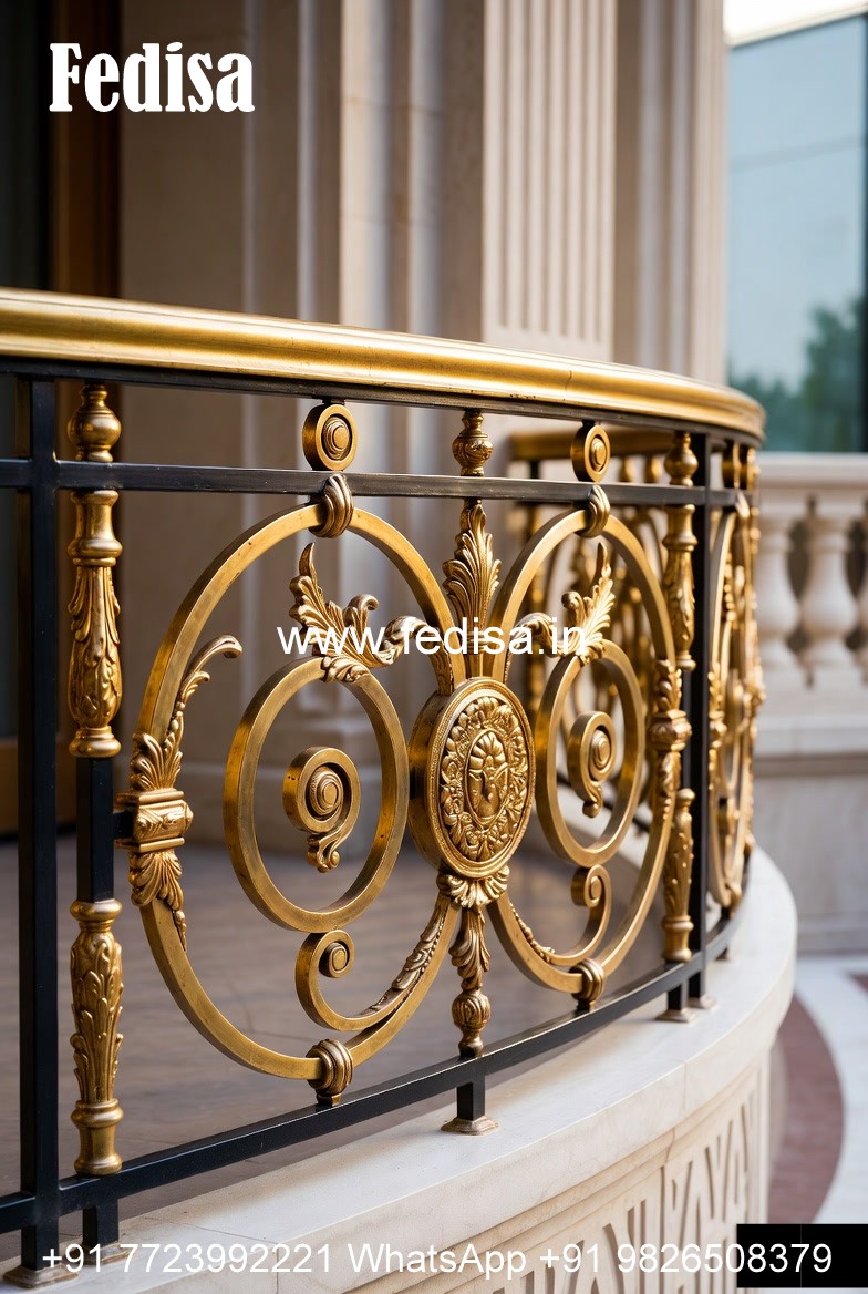 Stylish Steel Railing Design For Ghar No-25675