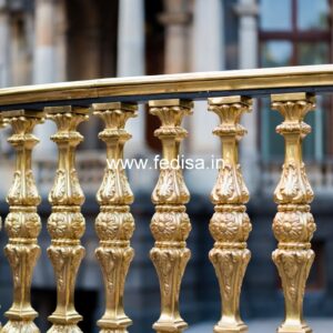 Modern Balcony Railing Ideas With Glass Panels India No-25944