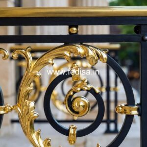 Modern Staircase Design With Railings No-26112