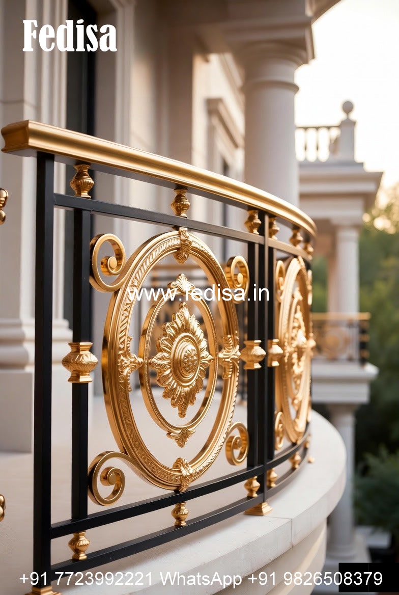 Modern Ghar Exterior Railing Design