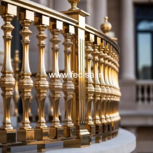 Stylish Balcony Design Ideas With Steel Railings For Homes No-26378