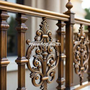 Stylish House Exterior Railings No-26557