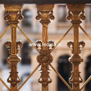 Modern Balcony Railing Ideas With Glass Panels No-26746