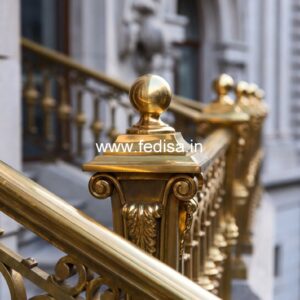 Modern Exterior Balcony Designs With Railings No-26776
